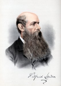 Sir Wilfrid Lawson, britischer Politiker und Abstinenzler, ca. 1890
