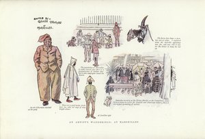 Wanderungen eines Künstlers, in Marseille von Phil May