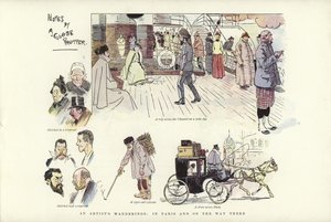 Wanderungen eines Künstlers, in Paris und auf dem Weg dorthin von Phil May