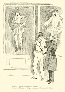 Karikatur von Phil May, aus den 1890er Jahren von Phil May