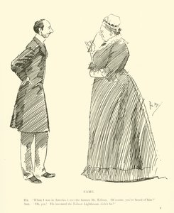 Karikatur von Phil May, aus den 1890er Jahren von Phil May