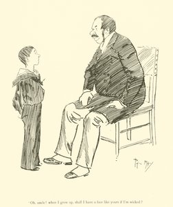 Karikatur von Phil May, aus den 1890er Jahren von Phil May