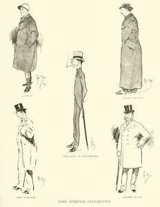 Karikatur von Phil May, aus den 1890er Jahren von Phil May