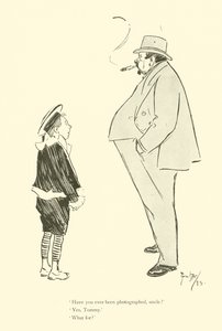 Karikatur von Phil May, aus den 1890er Jahren von Phil May