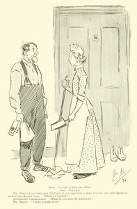 Karikatur von Phil May, aus den 1890er Jahren von Phil May