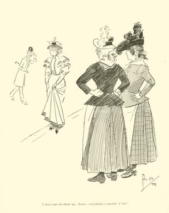 Karikatur von Phil May, aus den 1890er Jahren von Phil May