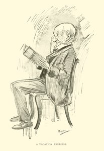 Karikatur von Phil May, aus den 1890er Jahren von Phil May
