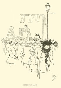 Karikatur von Phil May, aus den 1890er Jahren von Phil May