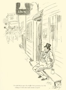 Karikatur von Phil May, aus den 1890er Jahren von Phil May