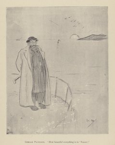 Karikatur von Phil May, aus den 1890er Jahren von Phil May