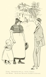 Karikatur von Phil May, aus den 1890er Jahren von Phil May