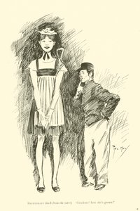 Karikatur von Phil May aus den 1890er Jahren von Phil May