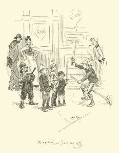 Illustration für Phil Mays Gutter-Snipes von Phil May