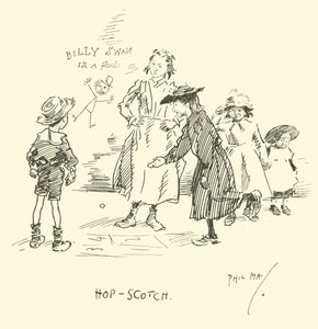 Illustration für Phil Mays Gutter-Snipes von Phil May