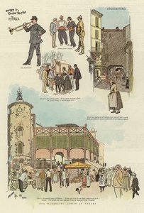 Unser wandernder Künstler in Hyeres von Phil May
