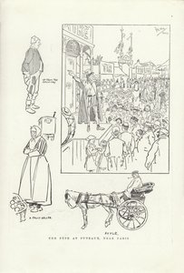 Das Fest in Puteaux, nahe Paris von Phil May