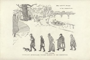 Ungehemmte Begeisterung, Winterbaden in der Serpentine