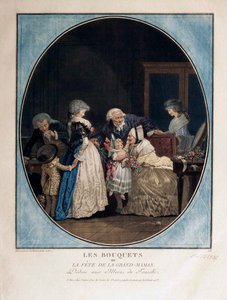 Glückwünsche zum Namenstag der Großmutter, 1788