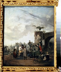 Der Scharlatan von Philibert Louis Debucourt