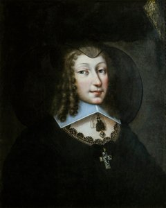 Christine Marie von Frankreich 1606-1663, Herzogin von Savoyen in Witwenkleid, 1638-1640 von Philibert Torret
