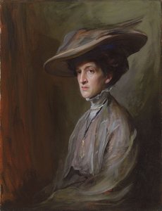 Mrs. Herbert Asquith, später Gräfin von Oxford und Asquith