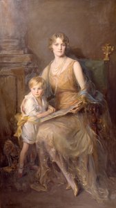 Porträt von Helen, Frau des 8. Herzogs von Northumberland und Lord Geoffrey Percy von Philip Alexius de Laszlo