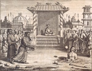Ein Usurpator gesteinigt, veröffentlicht 1672