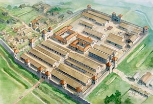 Birdoswald Römisches Fort, 3. Jahrhundert, ca. 1990-2010