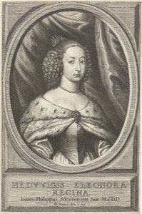 Porträt von Hedwig Eleonora, Königin von Schweden