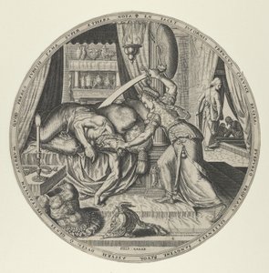 Judith aus Berühmte Frauen aus dem Alten Testament, Satz von 6