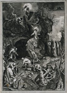 Die Auferstehung Christi von Philip Galle