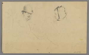 Köpfe eines Mannes und eines Mädchens von Philip H. Wolfrom