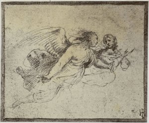 A. Caracci, Eine Magdalena von Philip Henry Delamotte
