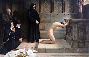 Der große Verzicht der Heiligen Elisabeth von Ungarn von Philip Hermogenes (after) Calderon