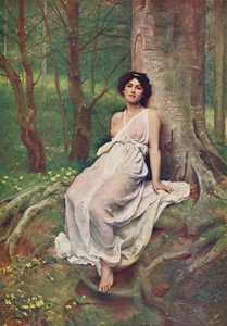 Frühling, um 1897, um 1900