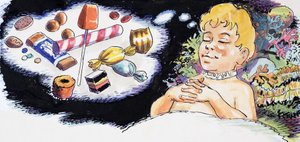 Süße Träume, Illustration aus 