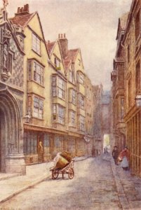 Cloth Fair, West Smithfield, Blick nach Westen, 1904 von Philip Norman