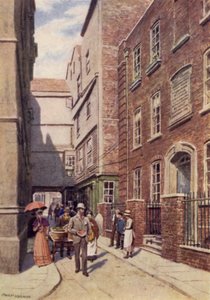 Eingang zu Bishopsgate von Great St. Helens, 1890 von Philip Norman