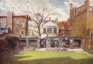Six Bells Tavern und Bowling Green, Chelsea, 1900 von Philip Norman