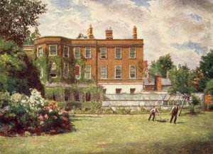 York House und Garten, Church Street, Kensington, 1899 von Philip Norman