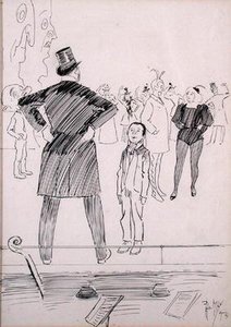 Proben des Fischballetts von Philip William May