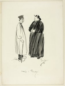Skizze in der Picardie von Philip William May