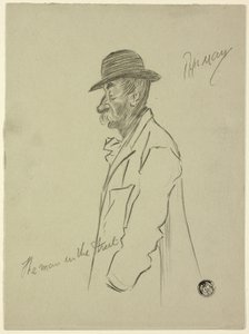 Der Mann auf der Straße von Philip William May