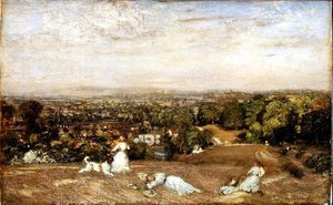 Kinder spielen, Ludlow Walks von Philip Wilson Steer