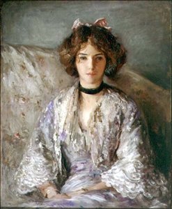 Porträt von Miss Ethel Warwick von Philip Wilson Steer