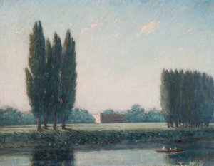 Syon House vom Fluss, ca. 1894