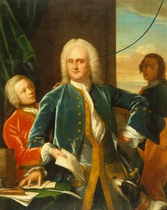 Jan Albert Sichterman mit seinem Sohn Jan Albert von Philip van Dyck