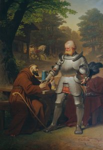 Szene aus Goethes "Götz von Berlichingen" von Philipp Foltz