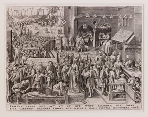 Gerechtigkeit, ca. 1560 von Philipp Galle