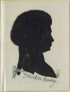 Stienchen Runge, 789 (Indische Tinte und Aquarell auf Papier) von Philipp Otto Runge